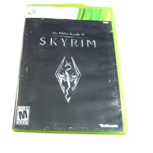 Xbox 360 SKYRIM video game